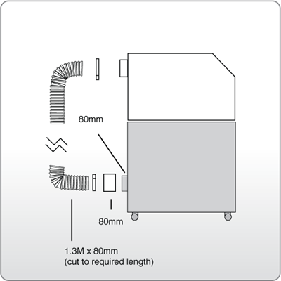 1,3m Engraving laser kit, Ø82mm Code: 120.293