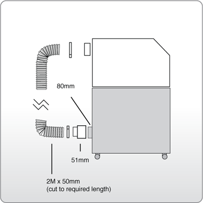 2m Engraving laser kit, Ø50mm Code: 100.019