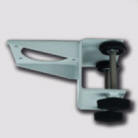 Clamped bench bracket